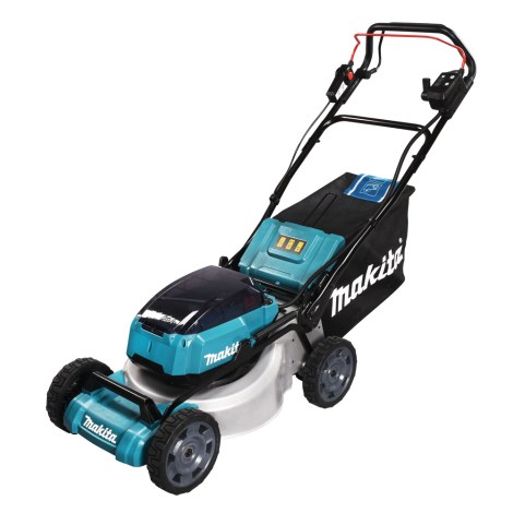 Akumuliatorinė savaeigė vejapjovė Makita DLM462Z; 2x18 V (be akumuliatoriaus ir pakrovėjo)
