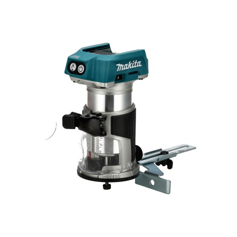 Akumuliatorinė kantų freza Makita DRT50Z; 18 V (be akumuliatoriaus ir pakrovėjo)