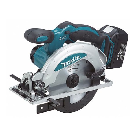 Akumuliatorinis diskinis pjūklas Makita DSS610RMJ; 18 V; 2x4,0 Ah akum.
