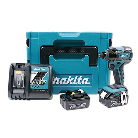 Smūginis suktuvas Makita DTD129RMJ; 18 V; 2x4,0 Ah akum.