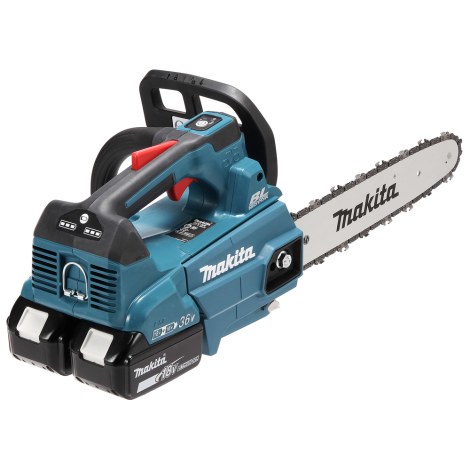 Grandininis pjūklas Makita DUC306PT2B; 2x18 V; 2x5,0 Ah akum.; 30 cm juosta