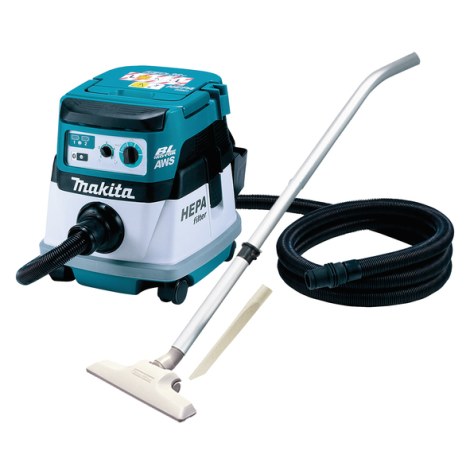 Akumuliatorinis siurblys Makita DVC864LZ; Bluetooth®; 2x18 V (be akumuliatoriaus ir pakrovėjo)