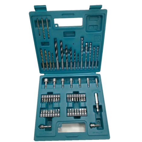 Grąžtų ir sukimo antgalių komplektas Makita E-11829; 60 vnt.