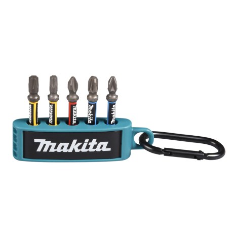 Sukimo antgalių rinkinys Makita E-13568; 1/4''; 50 mm; 5 vnt.