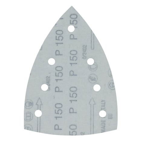 Šlifavimo popierius Makita E-23466; 100x150 mm; K150; 10 vnt.