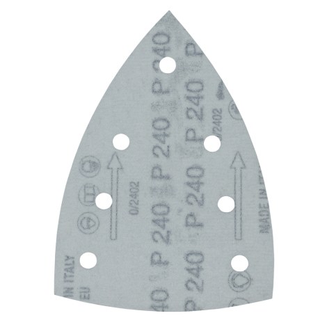 Šlifavimo popierius Makita E-23488; 100x150 mm; K240; 10 vnt.