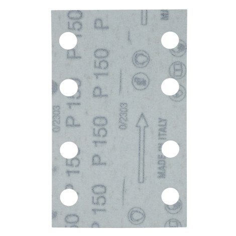 Šlifavimo popierius Makita E-23547; 80x130 mm; K150; 10 vnt.