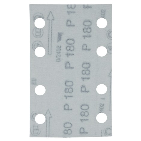 Šlifavimo popierius Makita E-23553; 80x130 mm; K180; 10 vnt.