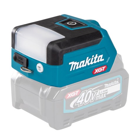 Akumuliatorinis prožektorius Makita ML011G; 40 V (be akumuliatoriaus ir pakrovėjo)
