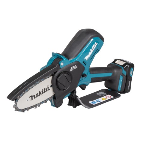 Šakų genėjimo grandininis pjūklas Makita UC100DZ01; 12 V; 10 cm juosta (be akumuliatoriaus ir pakrovėjo)