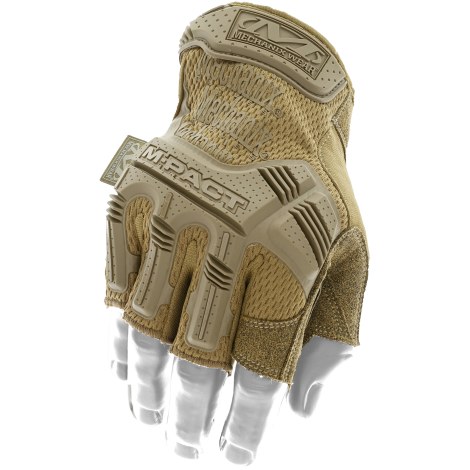 Pirštinės Mechanix Wear M-Pact Fingerless Coyote; L
