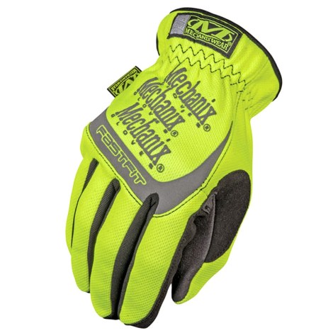 Pirštinės Mechanix Wear FastFit HiViz Yellow; XL 