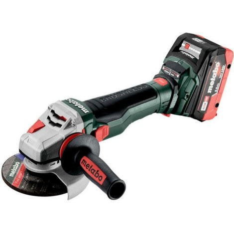 Kampinis šlifuoklis Metabo WB 18 LTX BL 15-125; 18 V; 125 mm;  2x5,5 Ah akum.; su lagaminu
