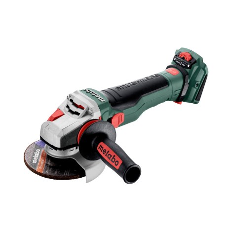 Akumuliatorinis kampinis šlifuoklis Metabo WVB 18 LTX BL 15-125 Quick; 18 V (be akumuliatoriaus ir pakrovėjo)