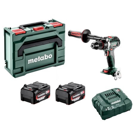 Suktuvas-gręžtuvas Metabo BS 18 LTX BL I; 18 V; 2x5,2 Ah akum.