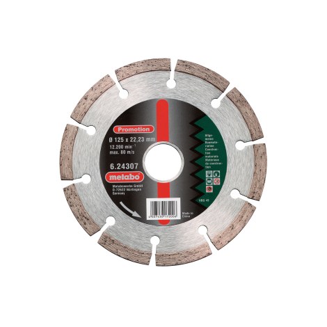 Deimantinis pjovimo diskas Metabo Promotion; Ø125