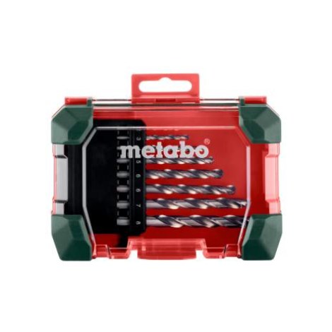 Grąžtų rinkinys metalui Metabo HSS-G SP; 8 vnt.