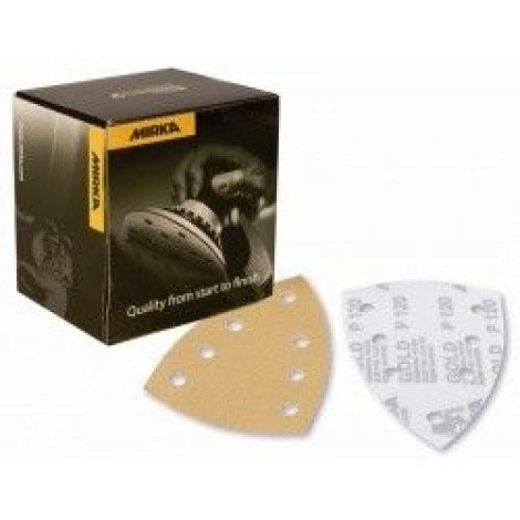 Šlifavimo popierius Mirka GOLD; 100x152x152 mm; P150