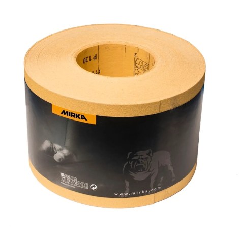 Šlifavimo popieriaus rulonas Mirka Gold Proflex 2851100141; 115 mm; 50 m; P400