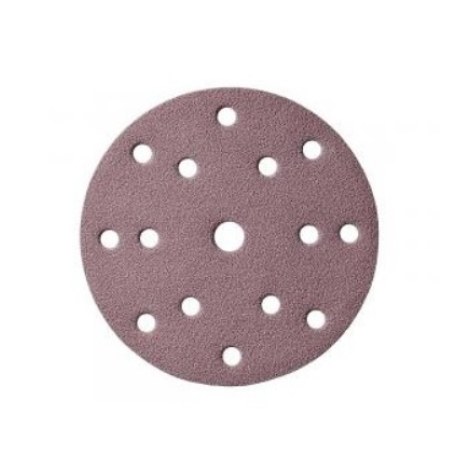 Šlifavimo popierius Mirka Q.Silver ACE; 125 mm; 15H; P80; 100 vnt.