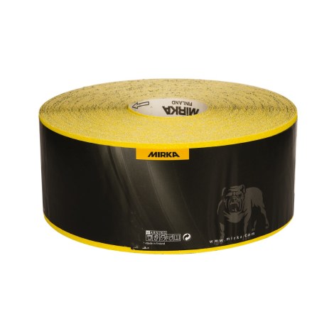 Šlifavimo popieriaus rulonas Mirka HIOMANT; 115 mm; 50 m; P80