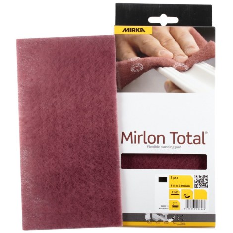 Šlifavimo popierius Mirka MIRLON TOTAL; 115x230 mm; VF P360; 1 vnt.