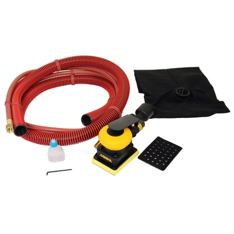 Pneumatinis plokštuminis šlifuoklis Mirka OS 343DB; 75x100 mm 