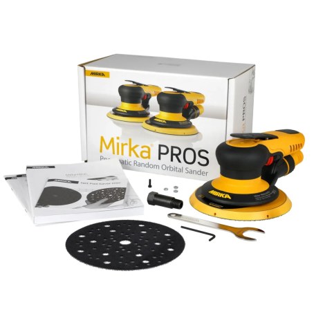 Pneumatinis ekscentrinis šlifuoklis Mirka PROS 650CV