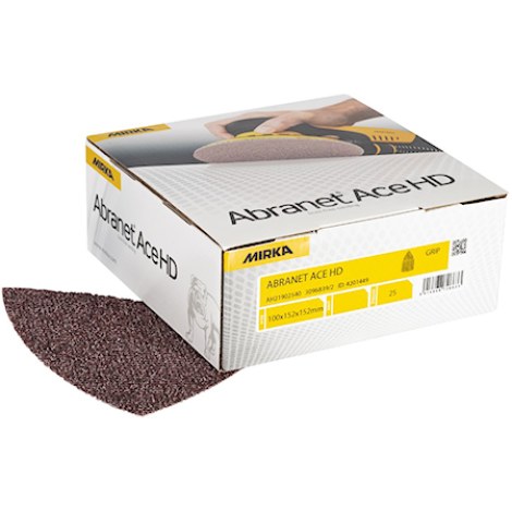 Šlifavimo popierius Mirka Abranet Ace HD; 100x152x152 mm; P120 
