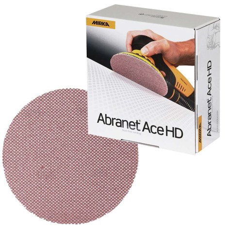 Šlifavimo tinklelis Mirka Abranet Ace HD AH24100540; 150 mm; P40; 5 vnt.