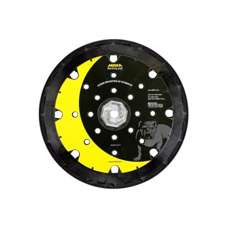 Šlifavimo padas Mirka LEROS; 225 mm + 8 vnt. tvirtinimo varžtų