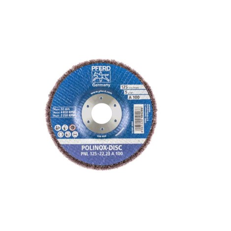 Šlifavimo diskas Pferd PNL; 125x20 mm; A100 