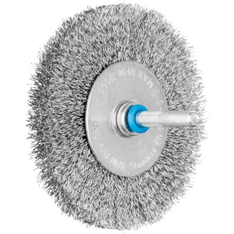 Vielinis apvalus šepetys Pferd RBU Inox; 80 mm 