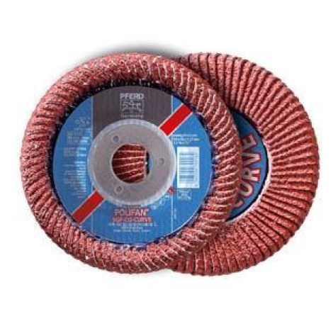 Šlifavimo lėkštelė PFERD Polifan PFR125 Sgp-Curve L; 125 mm 