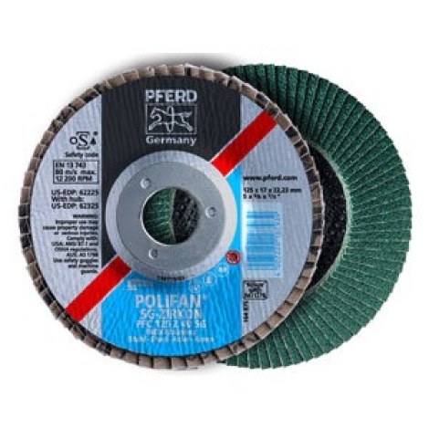 Šlifavimo lėkštelė PFERD PFC125 Z Sg; 125 mm 