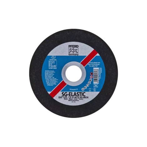Abrazyvinis pjovimo diskas Pferd SG Classic Steelox; 125x1,6x22,23 mm 