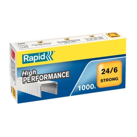 Kabės Rapid 24855800; 6,0 mm; 1000 vnt.; tipas 24