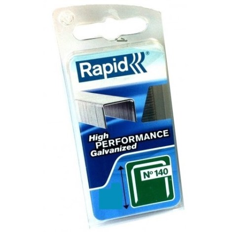 Kabės Rapid; 10,6x6 mm; 970 vnt.; tipas 140