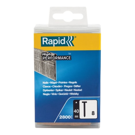 Vinys Rapid 5000185; 40 mm; 2800 vnt.; tipas 8
