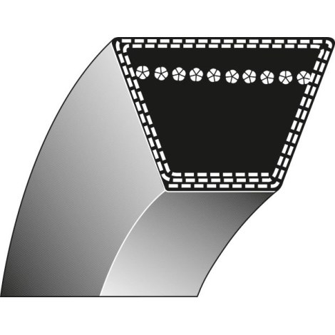 Pavaros diržas 108-015; 12,70x2927 mm