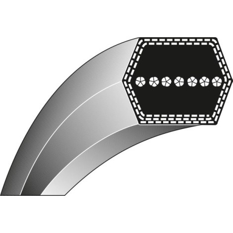 Pavaros diržas 108-111; 12,70x2310 mm