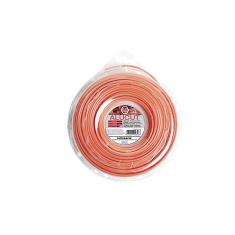Pjovimo gija Alu-Cut 6-153; 2,7 mm x 70 m; oranžinė, 6-briaunė 