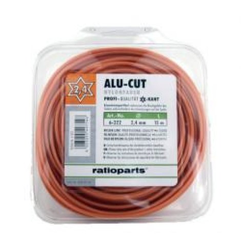 Pjovimo gija Alucutline (2,0 mm/15 m) oranžinė, 6-briaunė