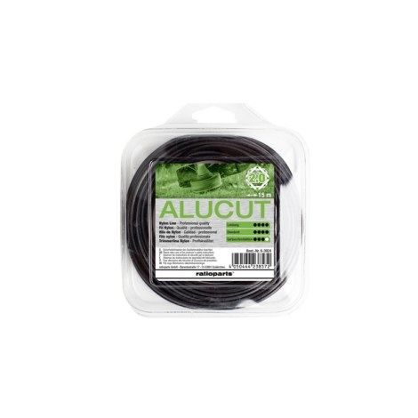 Pjovimo gija 6-3924; 2 mm x 15 m; juoda 