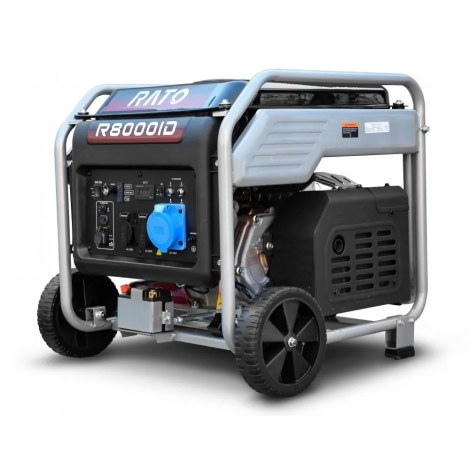 Inverterinis generatorius Rato R8000ID; 7,0 kW; benzininis