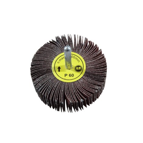 Žiedlapinis šlifavimo diskas Rexxer RG-07-227; 80x30 mm; K60