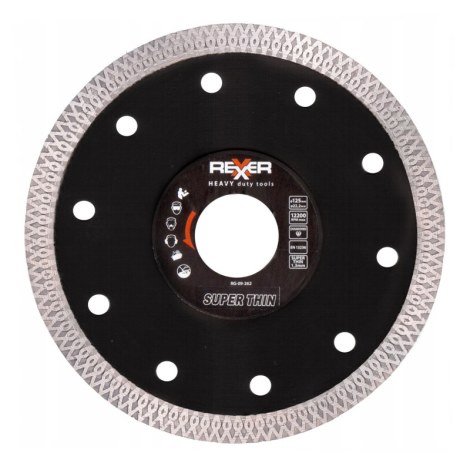 Deimantinis pjovimo diskas Rexxer RC-09-262; 125 mm