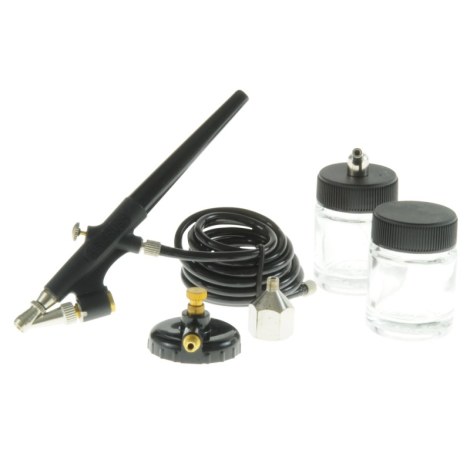 Pistoletas dažų purkštuvams Rexxer RH-04-103 + priedai