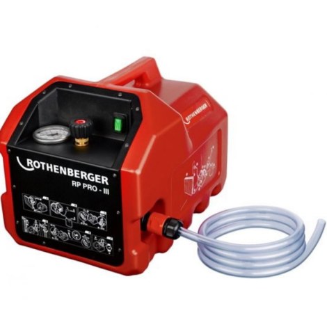 Slėgio tikrinimo siurblys Rothenberger RP PRO III