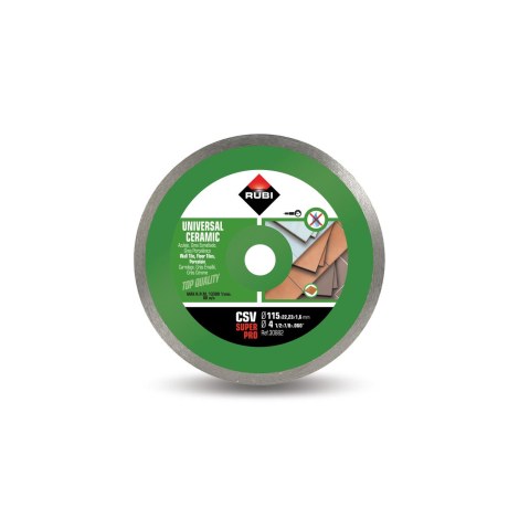 Deimantinis pjovimo diskas Rubi CSV 115 SuperPro; 115 mm 